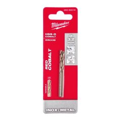Milwaukee 3,2mm vrták do kovu HSS-G Co 2ks 4932363254