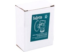 BALLETTO 81152 ventil rohový s kovovou pákou, pračkový, 1/2"-3/4"