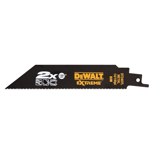 DeWALT DT2440L sada pilových plátků na dřevo a kov 6ks