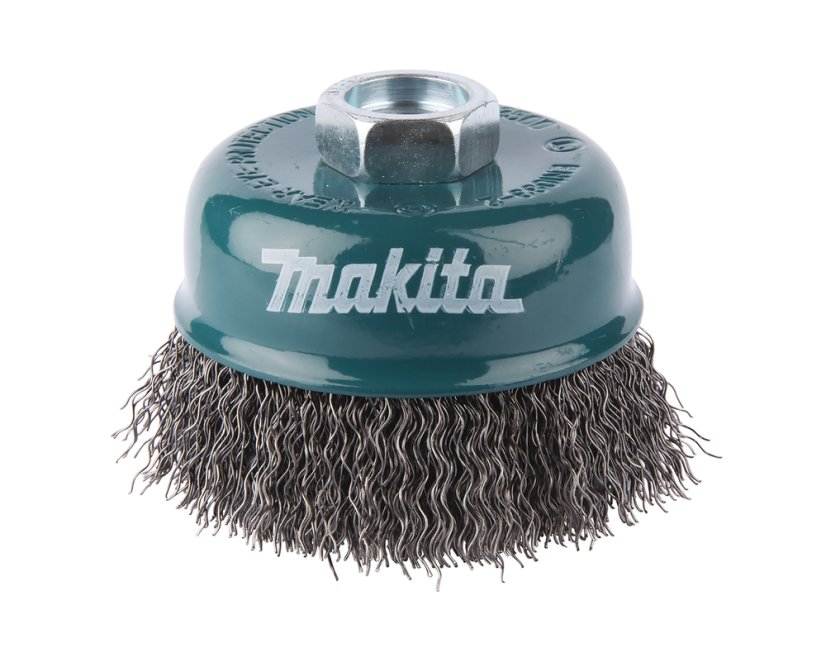 Makita D-24094 miskovitý kartáč z ocelového drátu,vlnitý drát 0,3mm,75mm