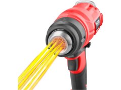 EXTOL PREMIUM pistole horkovzdušná aku SHARE20V, 550°C, 20V Li-ion, 2000mAh