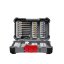 Bosch aku sada nářadí 18 V GSR 18V-65 + GWS 18V-11 + 45 dílná sada bitů + řezný kotouč 125x1 mm 0615A50091