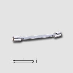 HONITON HF1011E klíč nástrčný oboustranný 10x11mm, 12-ti hranný lesklý