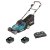 Makita DLM382ZSET aku sekačka 380mm Li-ion 18V LXT 2x18V 6,0Ah