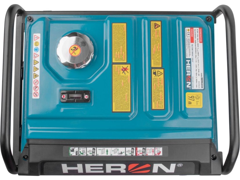 Heron 8896233 elektrocentrála digitální invertorová, 6,5kW, el. start, dálkové ovládání