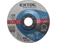 EXTOL PREMIUM 8808150 kotouč řezný na ocel/nerez, O 115x0,8x22,2mm