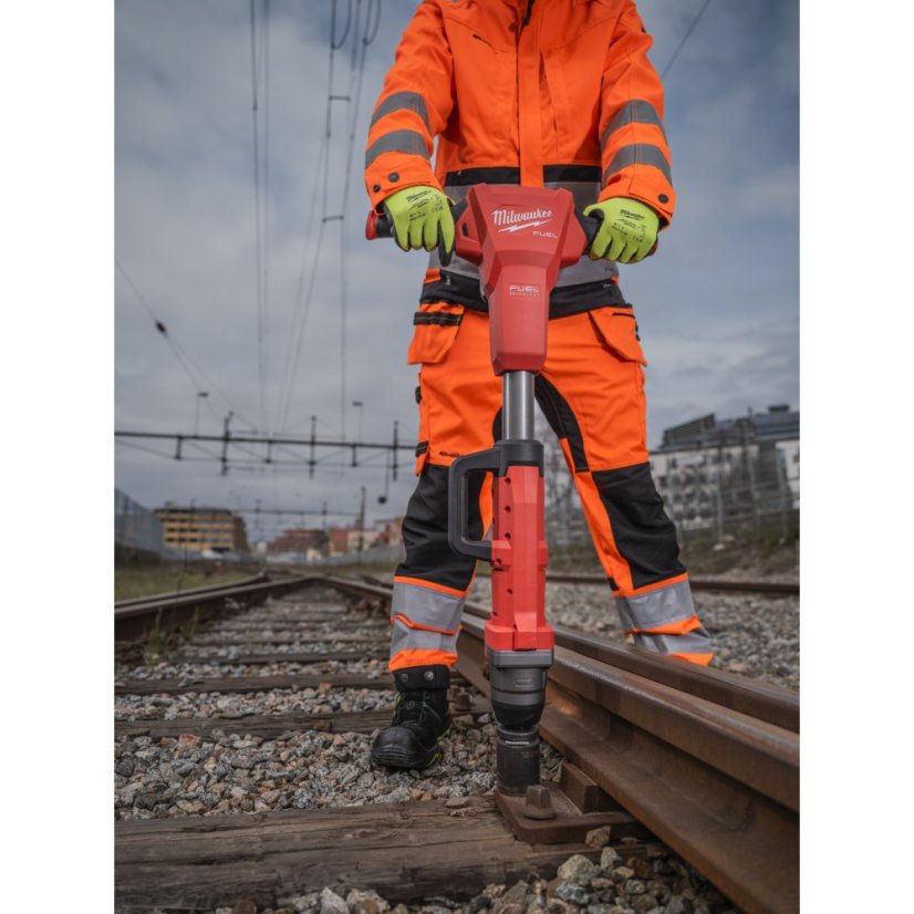 Milwaukee M18 FHIWF1R-0C aku železniční rázový utahovák 1" s pojistným kroužkem bez aku 4933493140