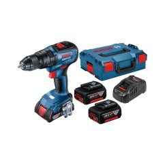 Bosch GSR 18V-50 Professional aku vrtací šroubovák, 2x 5Ah, L-boxx