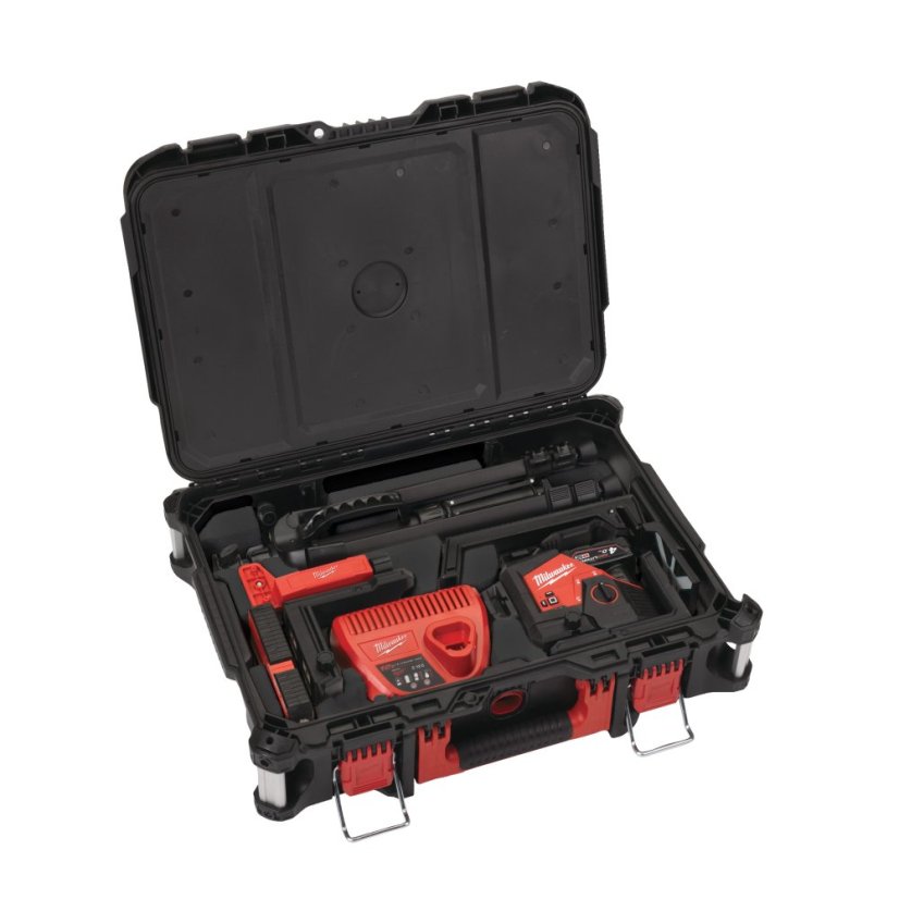 Milwaukee M12 3PLKIT-401P sada laseru 360° se zeleným paprskem 1x4Ah 4933478960
