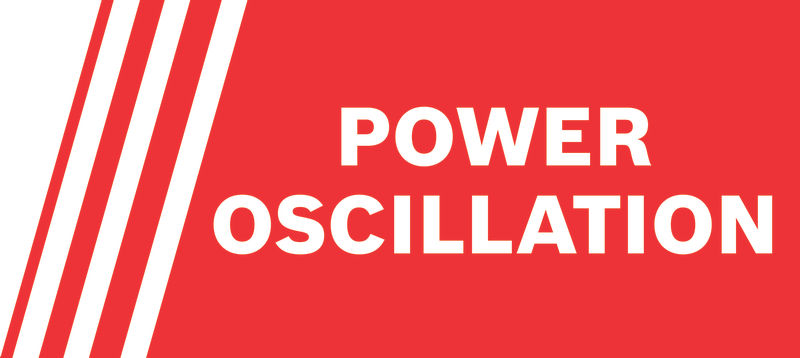 Oscilace výkonu.