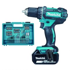 Makita DDF482RFX1 aku vrtací šroubovák se příslušenstvím Li-ion 18V/3,0 Ah