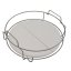Big Green Egg Onyx gril  na dřevěné uhlí 46cm  Large