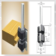 Makita D-12027 fréza 38