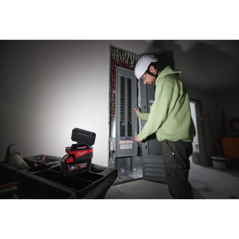 Milwaukee M18 ALIS-0 aku servisní pracovní LED svítilna 18 V bez aku 4933498148