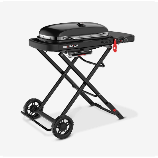 Weber® 9013075 plynový gril Traveler Stealth Edition Black na PB kartuš