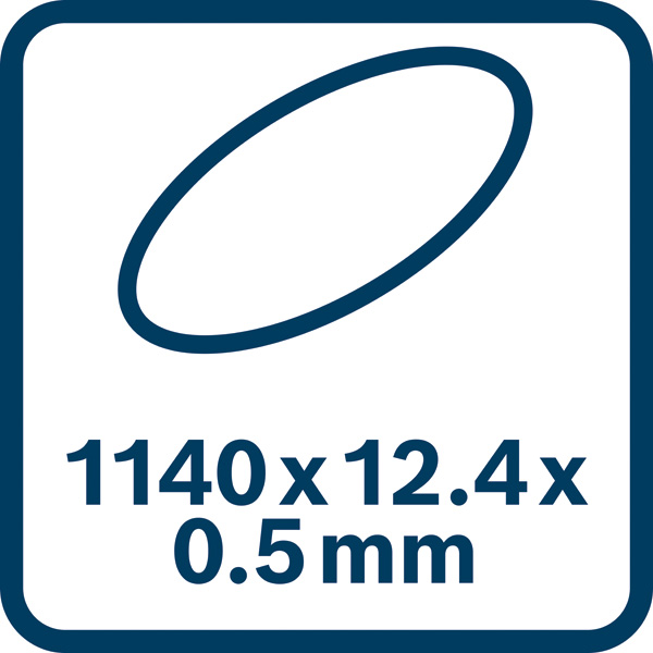 Bosch GCB 18V-127 akumulátorová pásová pila 06012B7000