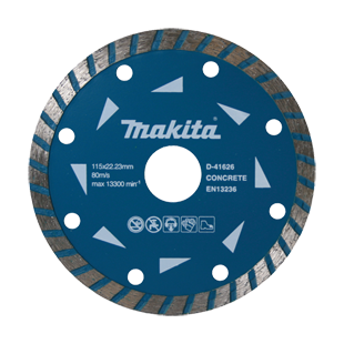 Makita D-41626 segmentový diamantový kotouč 115x22,23mm Makita D-41626 segmentový diamantový kotouč 115x22,23mm