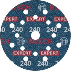 Bosch brusný kotouč EXPERT O780 s fólií, 125 mm, G240, 50ks 2608902413