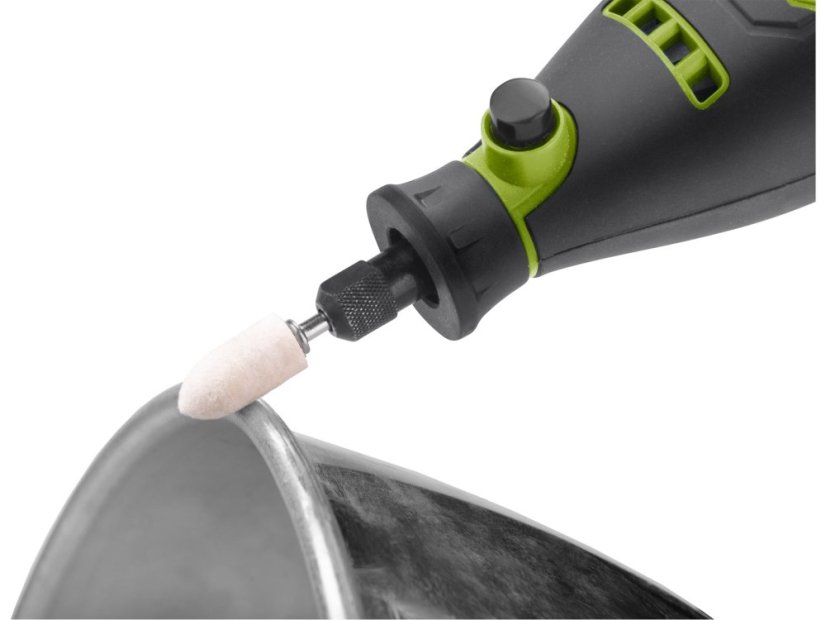 EXTOL CRAFT 404117 bruska přímá s ohebným nástavcem, 210ks, 135W