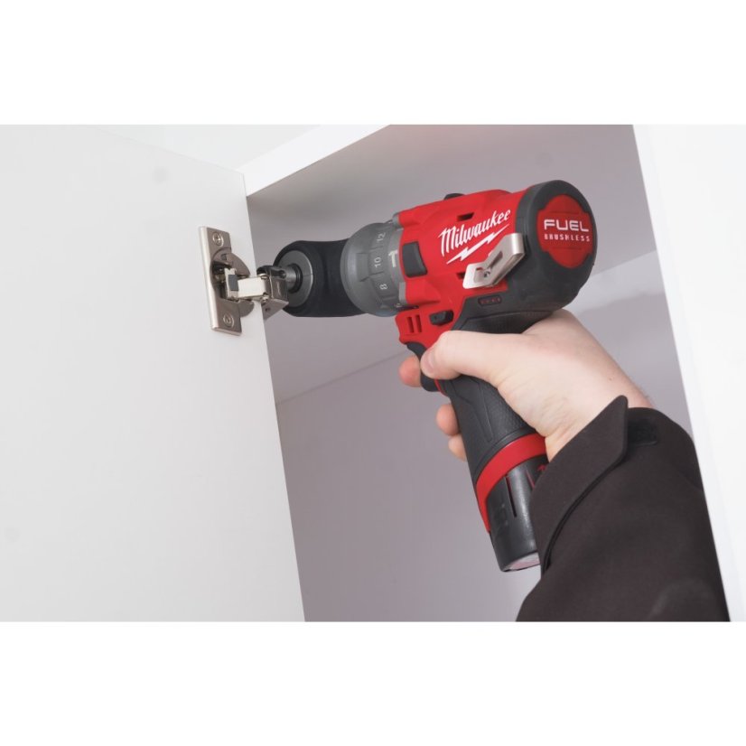 Milwaukee M12 FUEL™ FPDXKIT-202X kompaktní příklepová vrtačka s rychlovýměnným sklíčidlem 4933464138