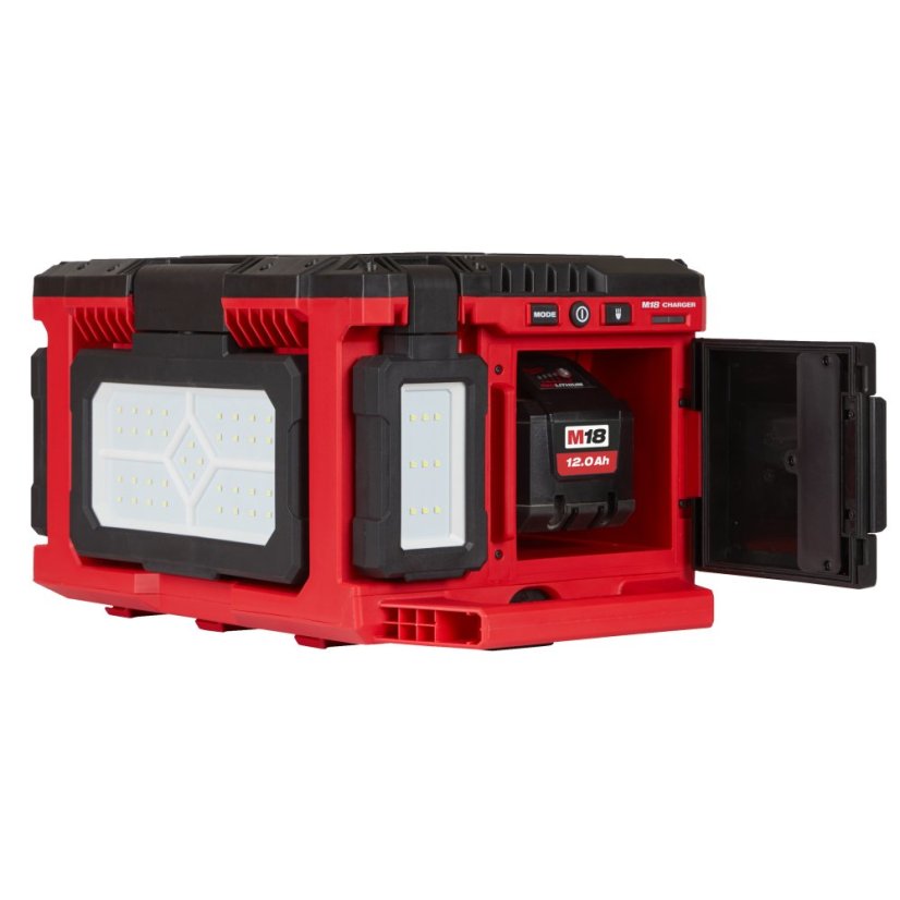 Milwaukee M18 POALC-0 Světlo a nabíječka Packout bez aku 4933478120