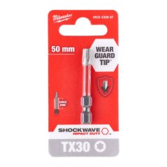 Milwaukee šroubovací bit TX30x50 mm Shockwave 1 ks 4932430887