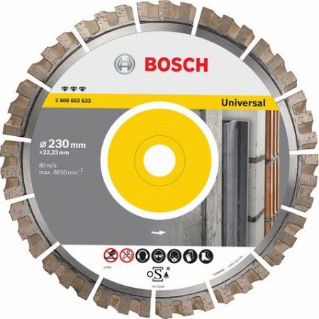 Bosch Dia kotouč Best for Universal 125 mm