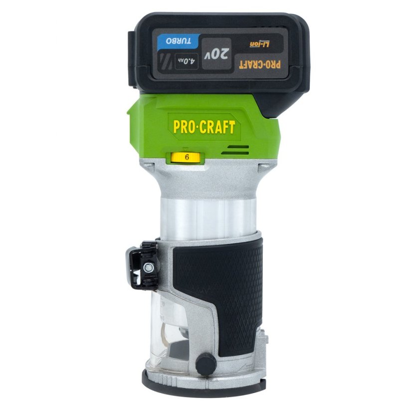 Procraft POB24bb aku frézka horní 20 V bez aku