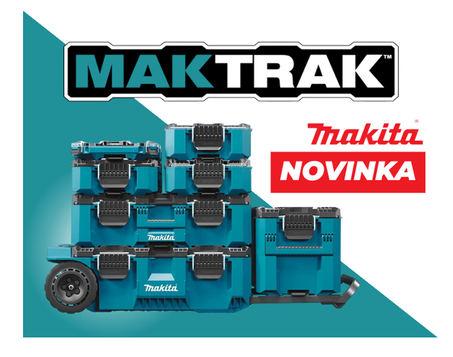 Nové systainery Makita MAKTRAK