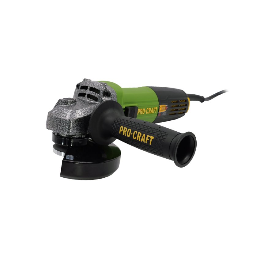 Procraft SPW1050 Bruska úhlová 125mm PW1050 + 10x řezný kotouč, 2x lamelový kotouč