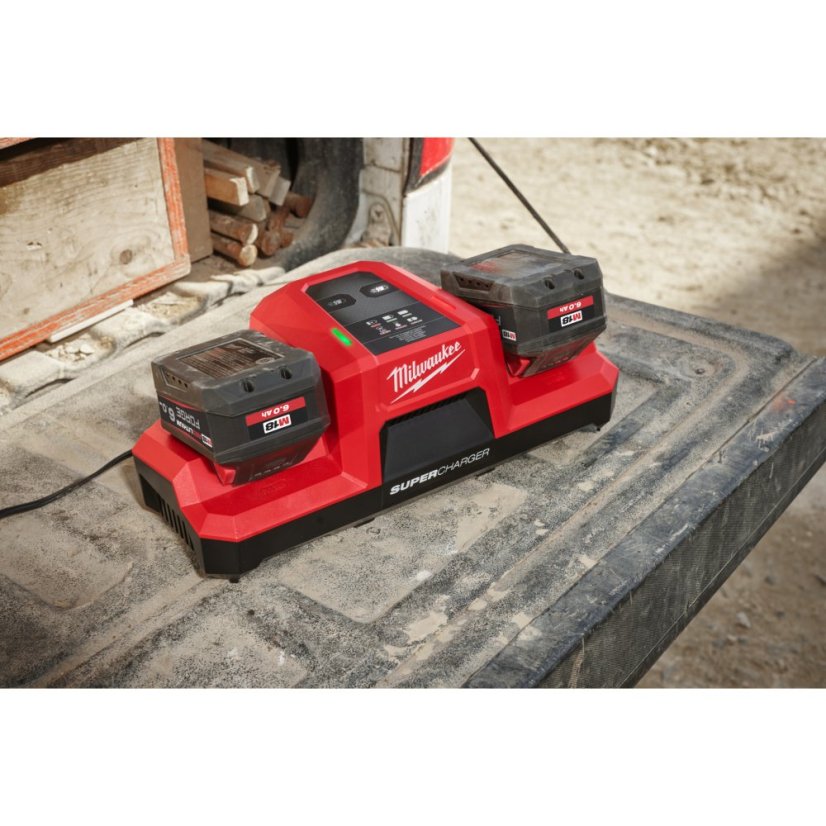 Milwaukee M18 DBSC supernabíječka se dvěma sloty 4932492531