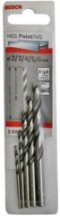 Bosch 2608577345 sada vrtáků do kovu Twist Speed HSS PointTeQ 2,3,4,5,6mm