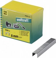 Wolfcraft široké sponky do sponkovačky výška 8 mm 5000 ks 7032100