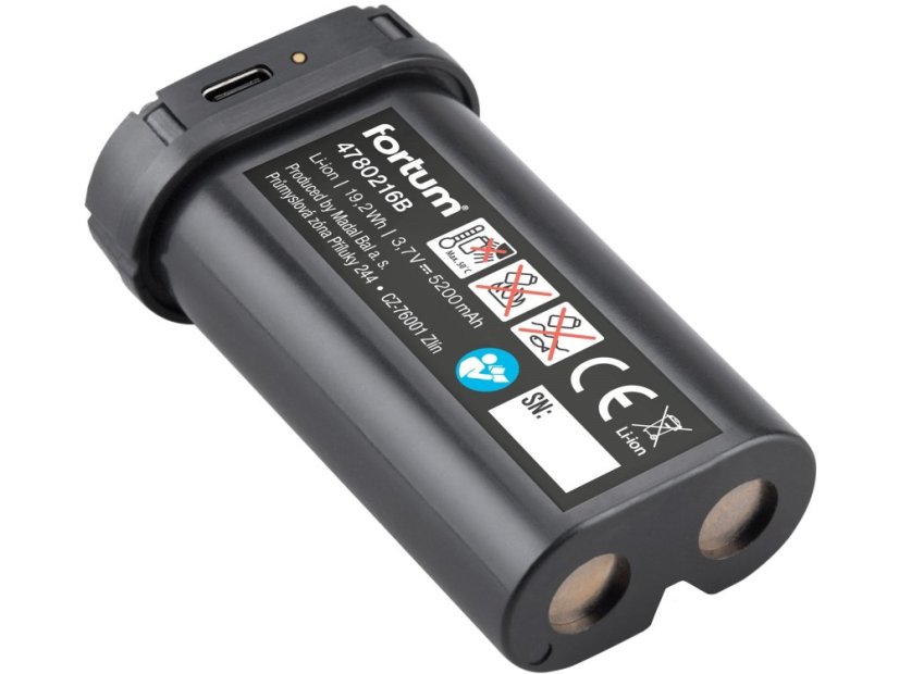 FORTUM 4780214 laser zelený 2D liniový, křížový samonivelační