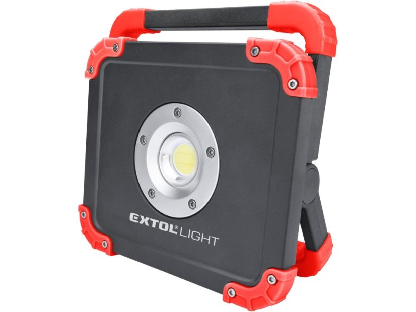 EXTOL LIGHT 43134 reflektor LED, 2000lm, USB nabíjení s powerbankou