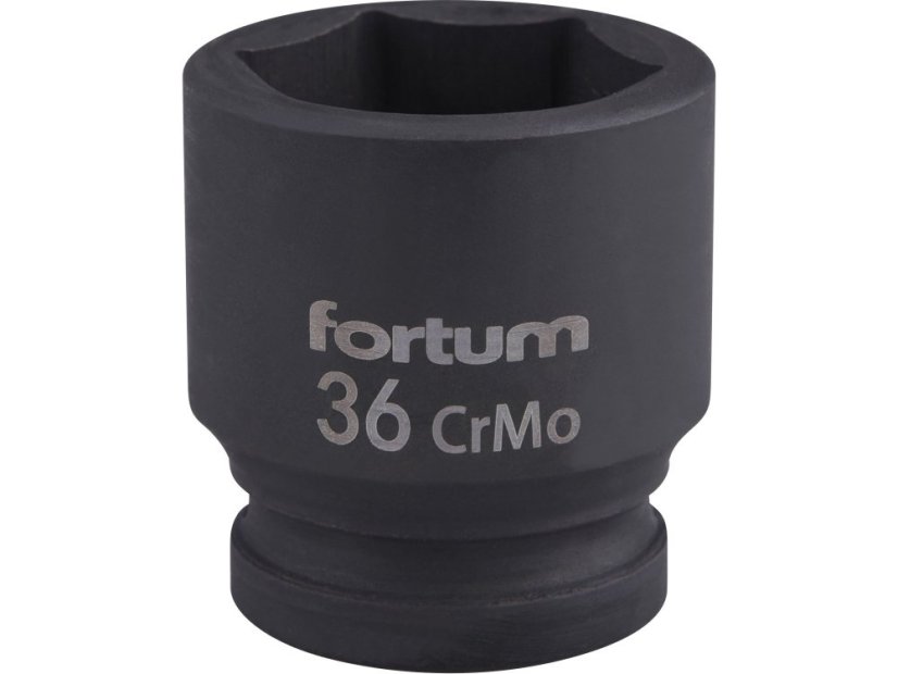 FORTUM 4703036 hlavice nástrčná rázová 3/4", 36mm, L 57mm FORTUM 4703036 hlavice nástrčná rázová 3/4", 36mm, L 57mm