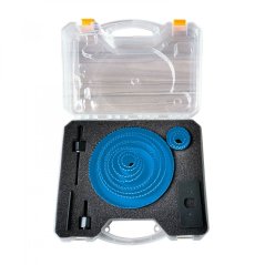 XTline XT11812 Sada vykružovacích korunek 14 dílů 19-127mm