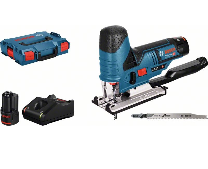 Bosch GST 12V-70 aku přímočará pila 12V 2x3.0Ah L-Boxx