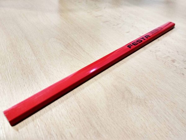 Levior 13265 tesařská tužka (červený lak) 250mm