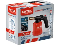 EXTOL PREMIUM 8848105 hořák s piezo zapalováním na propichovací kartuše