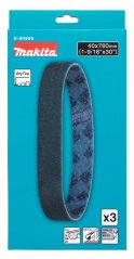 Makita D-80999 brusný pás 40x760mm jemný 3 ks ocel