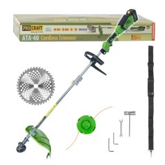 Procraft ATA-40bb aku křovinořez 20 V bez aku