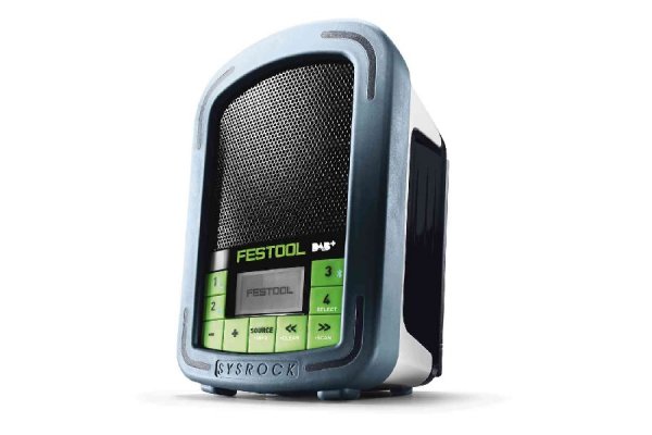 Festool BR 10 DAB+ SYSROCK aku rádio, Li-ion 18V bez aku