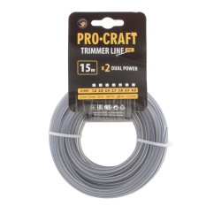 Procraft KV/J-3/15 struna žací s výstuhou 3mm 15m čtverec