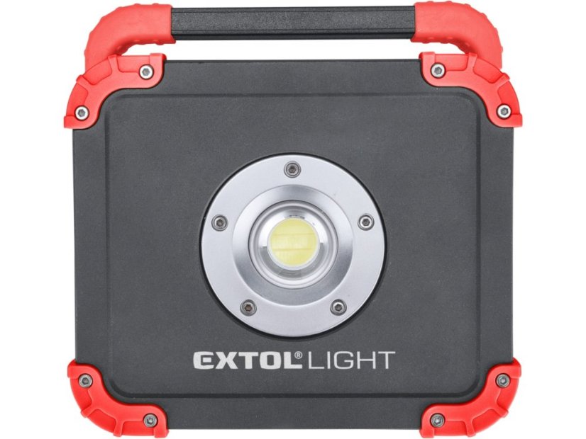 EXTOL LIGHT 43134 reflektor LED, 2000lm, USB nabíjení s powerbankou