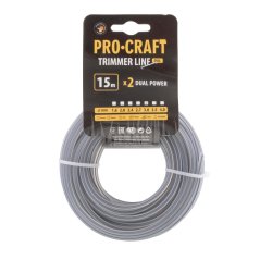 Procraft KV/J-3/15 struna žací s výstuhou 3mm 15m čtverec