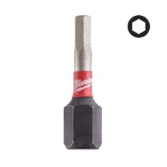 Milwaukee šroubovací bity Hex 3 25mm 3 ks SHOCKWAVE™ IMPACT DUTY 4932500379