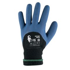 ROXY BLUE WINTER zimní rukavice máčené v latexu vel. 10
