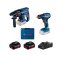 Bosch GSR 185-LI+GBH 180-LI aku sada 18V 2x 4Ah 0615990N20