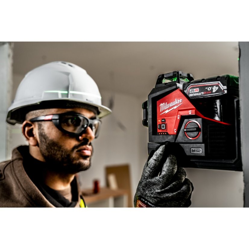 Milwaukee M12 CLL4P-0C křížový liniový laser se 4 body bez aku 4933479202